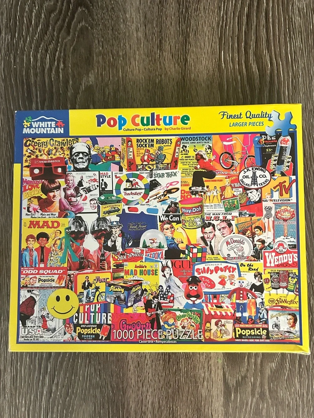White Mountain Pop Culture 1000-Piece Puzzle - Picture 3 of 7
